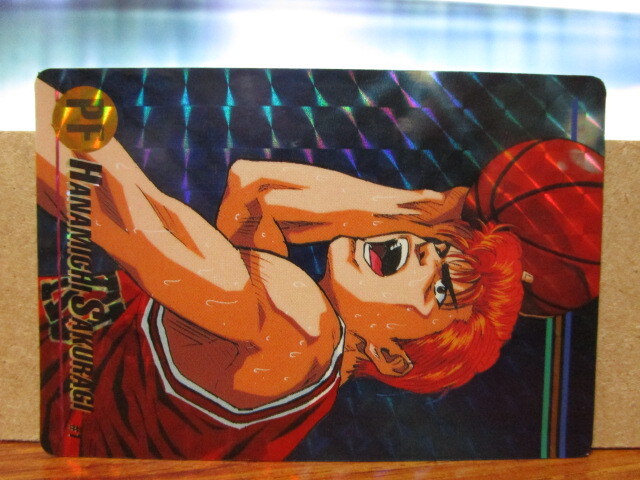 スラムダンク ＃1 桜木花道 カードダス トレカ キラ プリズム SLAM DUNK バンダイの画像2