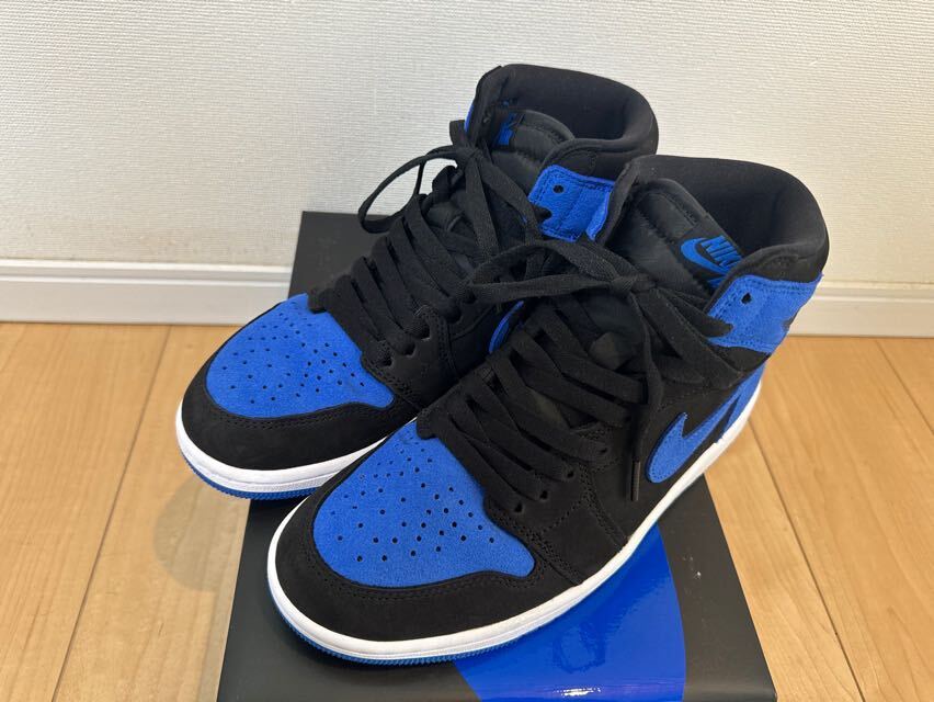 NIKE ナイキ AIR JORDAN 1 RETRO HIGH OG Royal Reimagined DZ5485-042_画像1