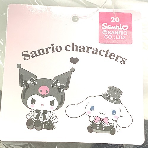 SAINRIO サンリオキャラクターズ シナモロール 丸型ポーチ ブラック_画像3