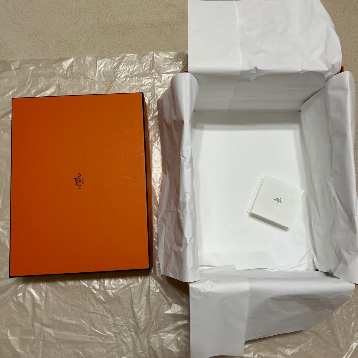 エルメス インザループ18 空箱　33×25×19 空き箱 HERMES BOX 化粧箱 イン　ザ　ループ　18 箱_画像1