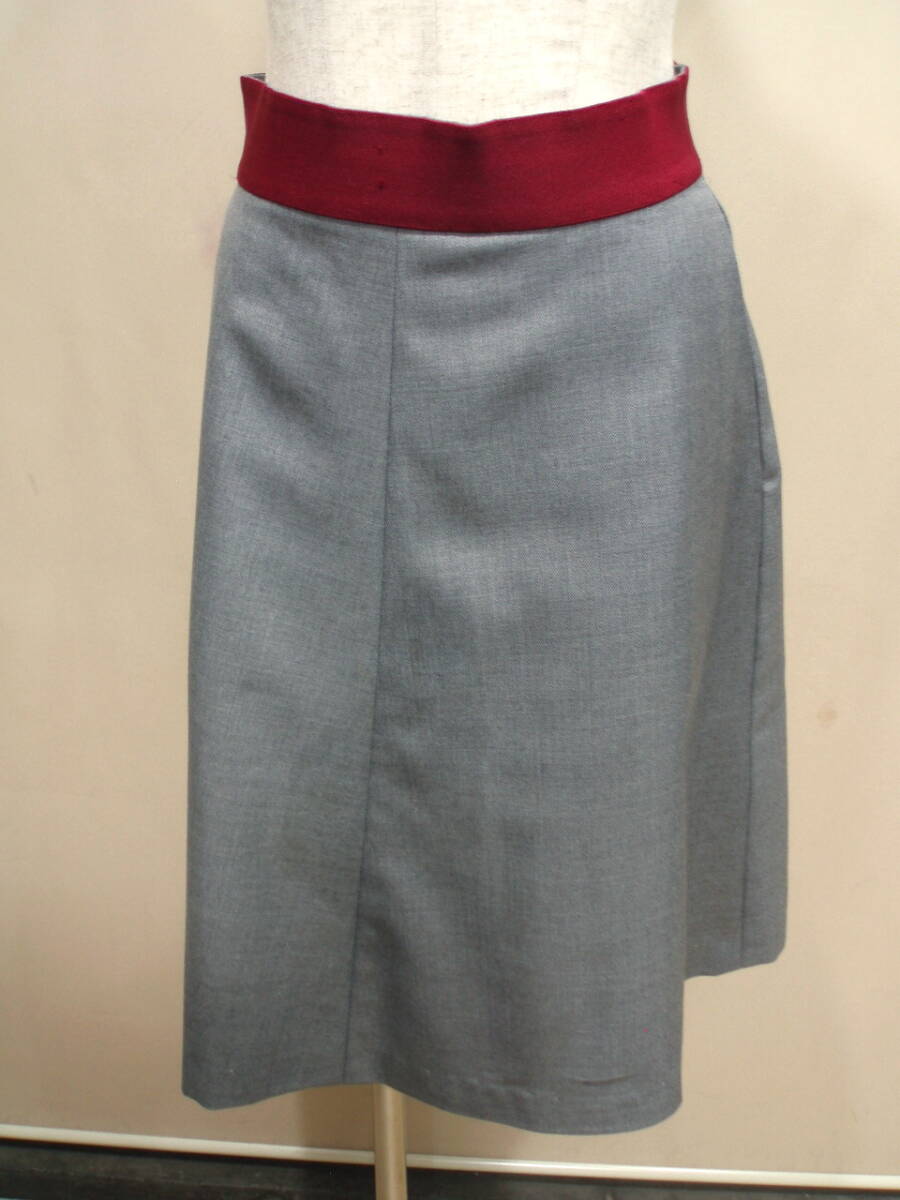 14013* skirt / check skirt /W68/W73*2 point set Himeji Inter National Hyogo private Harima high school 