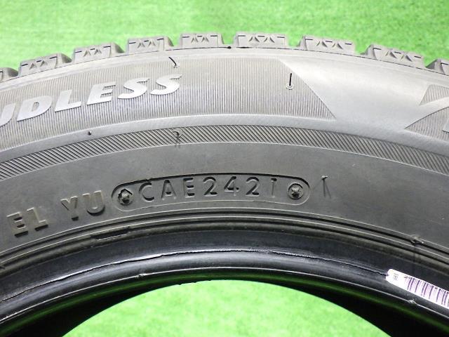 中古 ブリヂストン タイヤ 冬 175/65R15 4本 2021年 WM02_画像6