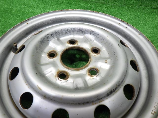 中古 日産純正　SKF2MN　バネット ホイール スチール 14インチ 5J 5穴 4本 114.3_画像3