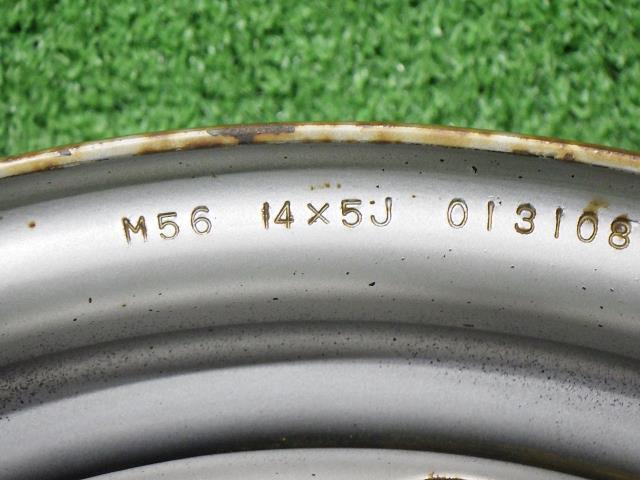 中古 日産純正　SKF2MN　バネット ホイール スチール 14インチ 5J 5穴 4本 114.3_画像6