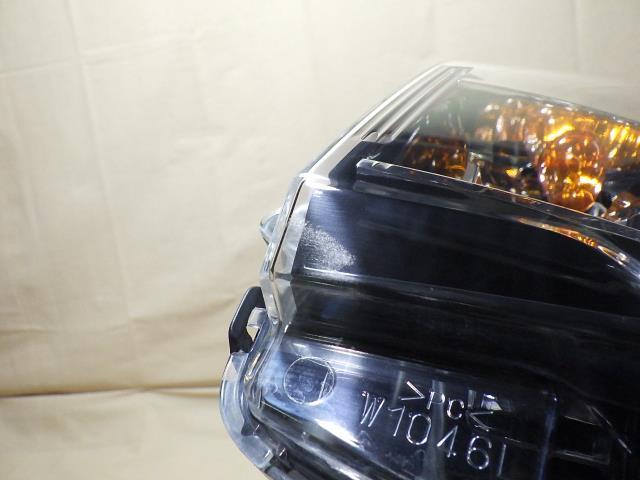 コーティング済 ｅＫワゴン DBA-B11W 左ヘッドランプ/ヘッドライト Mプラス 4WD スタンレー W1046 8301C575の画像4