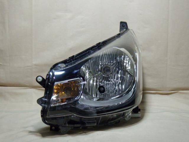 コーティング済 ｅＫワゴン DBA-B11W 左ヘッドランプ/ヘッドライト Mプラス 4WD スタンレー W1046 8301C575の画像1