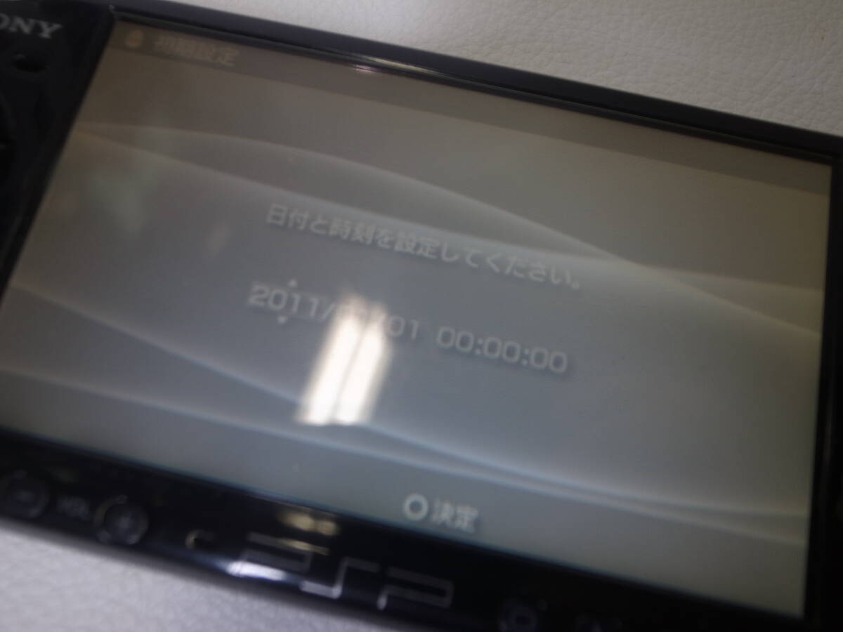 *SONY/ Sony PSP-3000* игра машина корпус * электризация только / Junk!