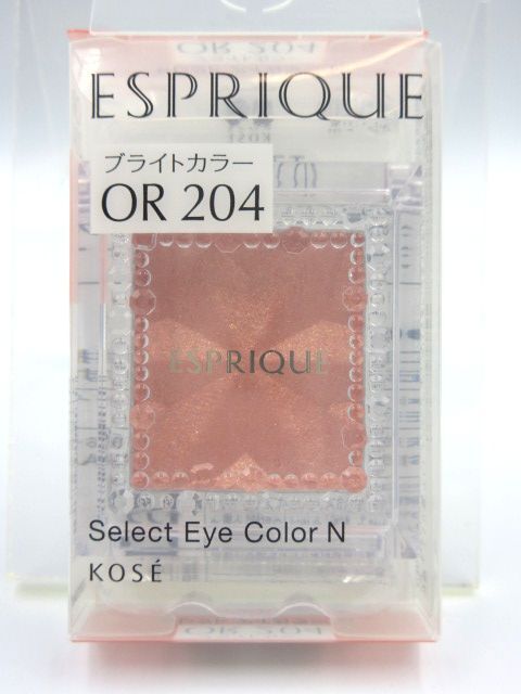 ■【未使用】 KOSE コーセ エスプリーク セレクト アイカラー N OR 204 レフィル 1.5g オレンジ系 ブライトカラーの画像1