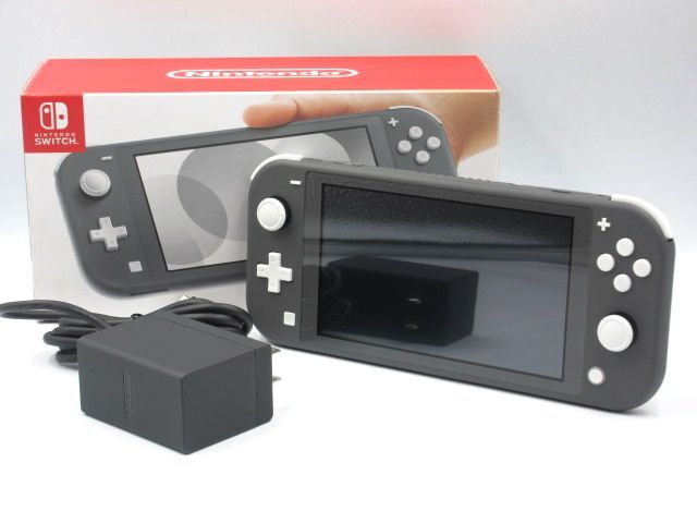 # unused goods Nintendo Switch nintendo Nintendo switch Lite light body HDH-001 gray series AC adaptor box attaching video game 