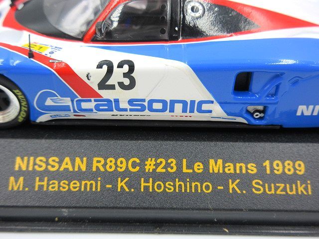 ◎ixo イクソ 1/43 日産 R89C ＃23 ルマン Le Mans1989 LMC060 長期個人保管品 現状品 コレクション インテリア ミニカーの画像5