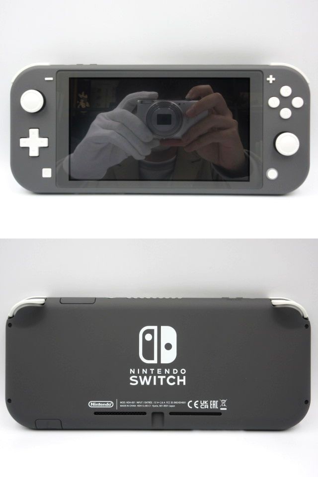 # unused goods Nintendo Switch nintendo Nintendo switch Lite light body HDH-001 gray series AC adaptor box attaching video game 