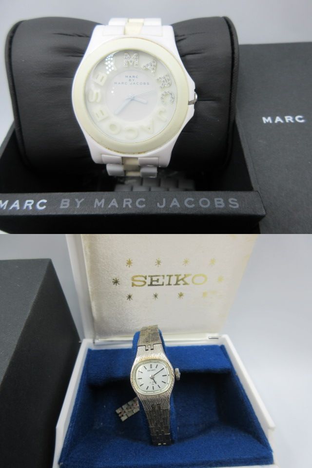 ◇腕時計 ジャンク品 レディース メンズ まとめて 大量 66本 約3.3Kg マリオバレンチノ ニクソン マークジェイコブス シチズン セイコー等の画像3