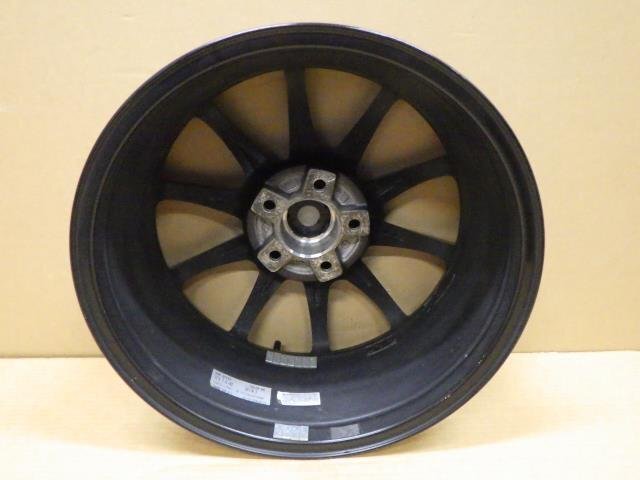 【岩手 盛岡発】中古 SSR GTV02 ホイール 17インチ 4本 17ｘ7J 5穴 114.3 +42 クロ 美品 ＜個人あて発送不可商品＞の画像5