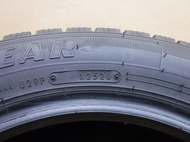 【岩手 盛岡発】中古 グッドイヤー スタッドレス 冬 タイヤ ICENAVI 7 175/65R14 82Q 2本 2020年製_画像5