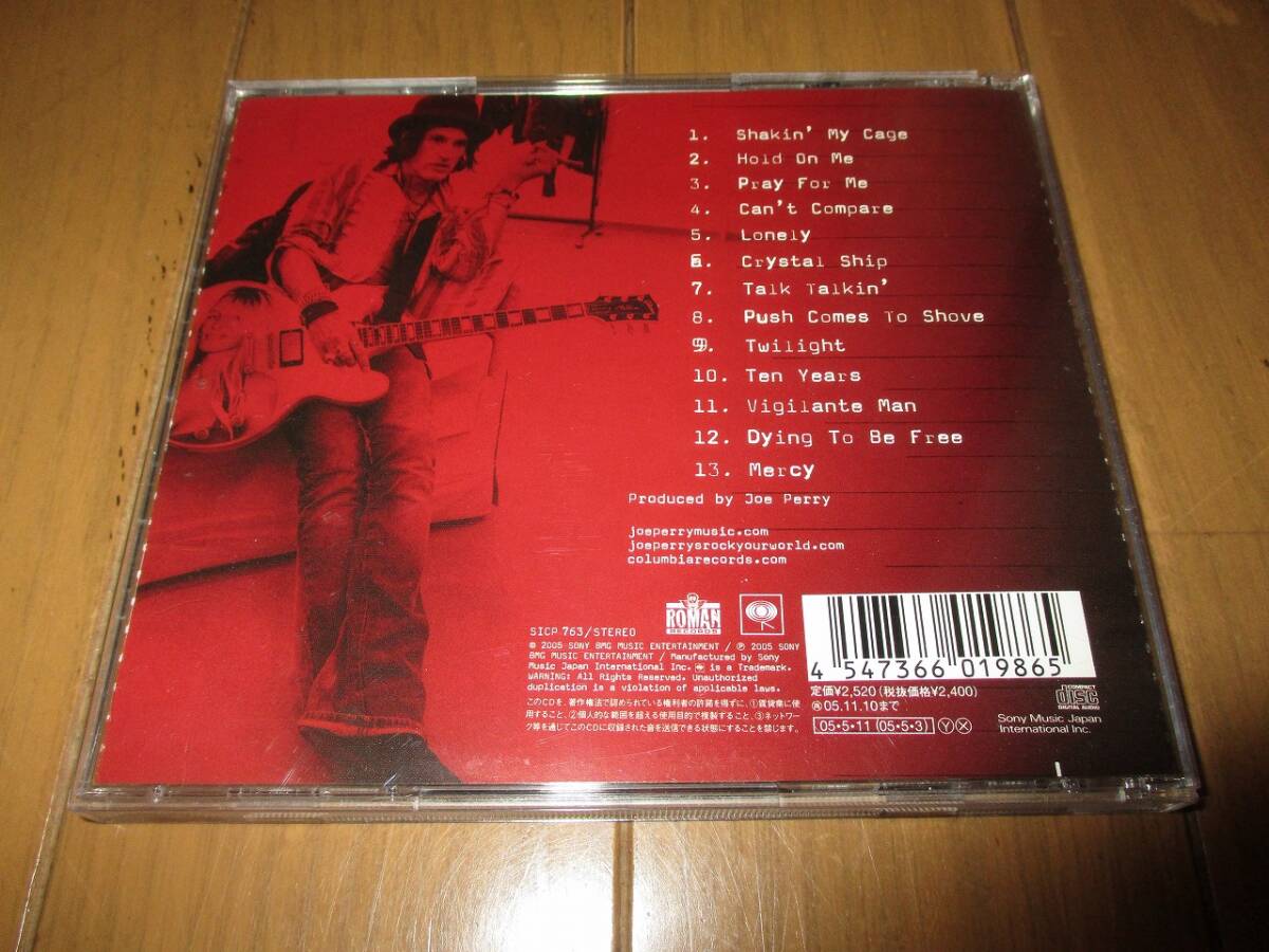 *JOE PERRY* Joe Perry # записано в Японии CD: Joe Perry 