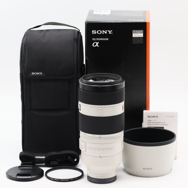 【美品】ソニー SONY FE 100-400mm F4.5-5.6 GM OSS G Master SEL100400GM #1323