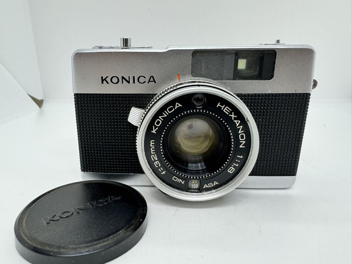 ◇KONICA EYE2 HEXANON 1:1.8 f=32mm コニカ レンジファインダー コンパクトカメラ コレクションの画像2