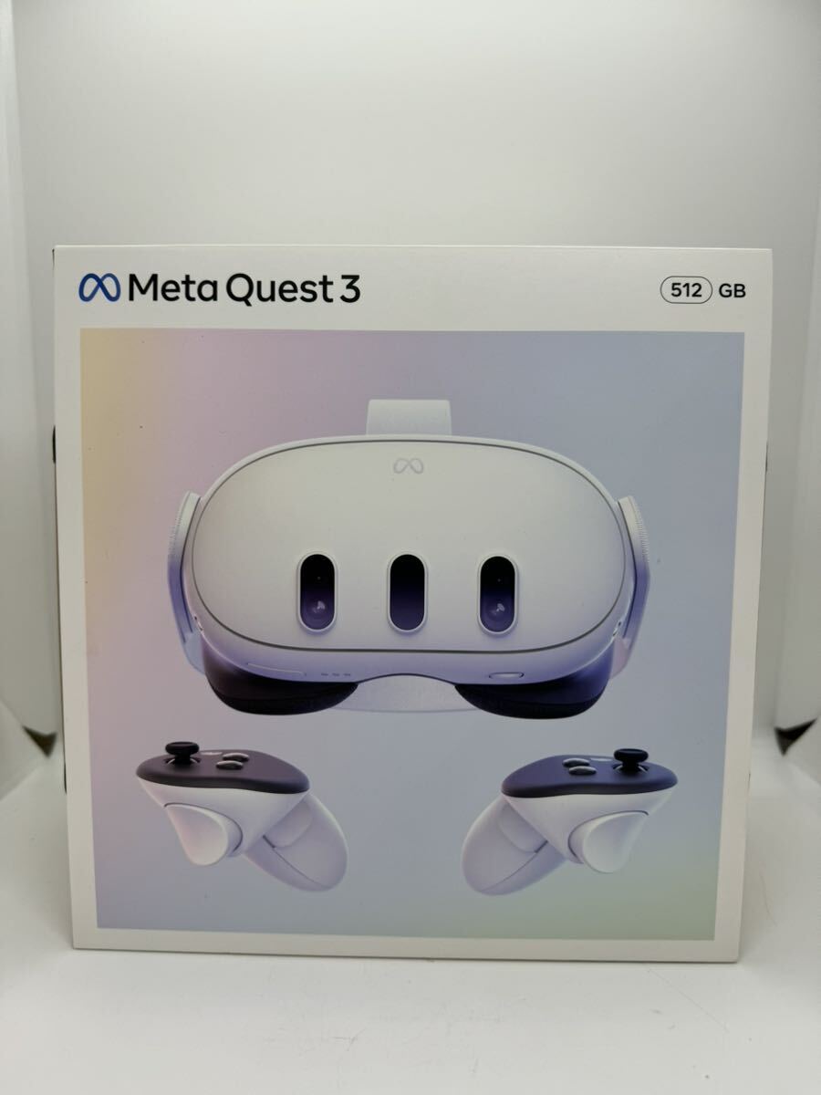  new goods unopened goods METAQUEST3 MetaQuest3meta Quest 3 512GB box attaching VR gear 