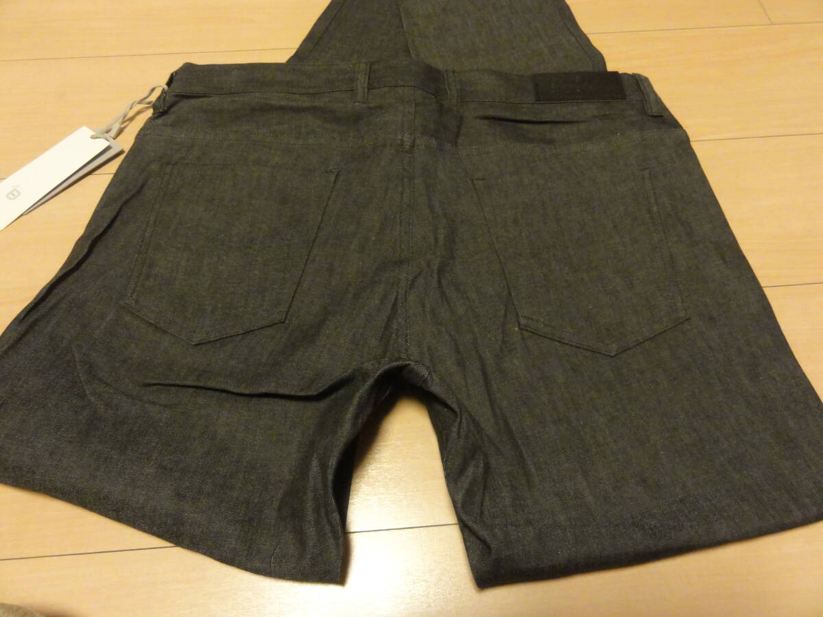 格安日本製19800円(税込)未使用タグ付き・CALVIN KLEIN PLATINUM(カルバンクライン・オンワード樫山)・グレー系地ジーンズ型高級パンツ 88の画像1