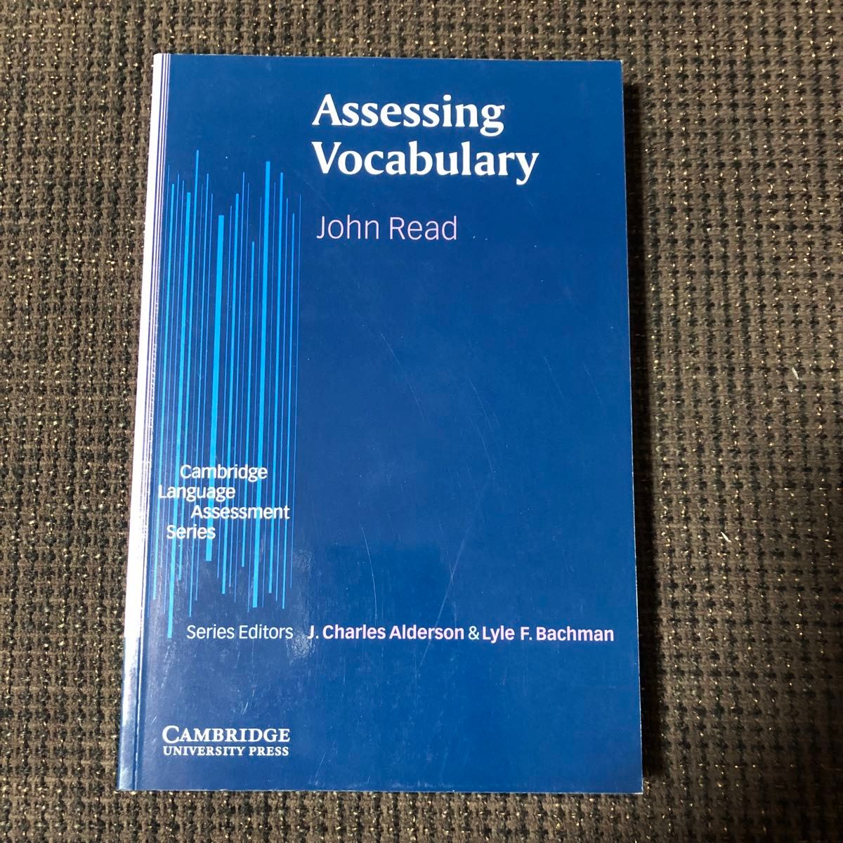 John Read(2000)『Assessing Vocabulary』洋書　ペーパーバック
