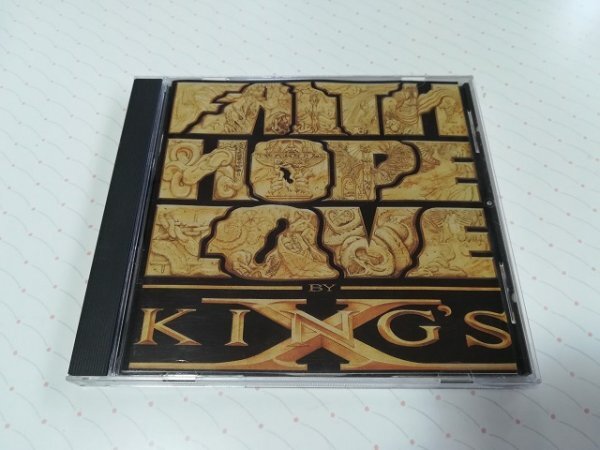 KING'S X キングスX - FAITH HOPE LOVE US盤 CD 90年盤 オルタナティブメタル　　4-0167_画像1