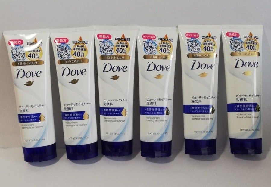 ダヴ　ビューティーモイスチャー　      Dove 洗顔　6本セット