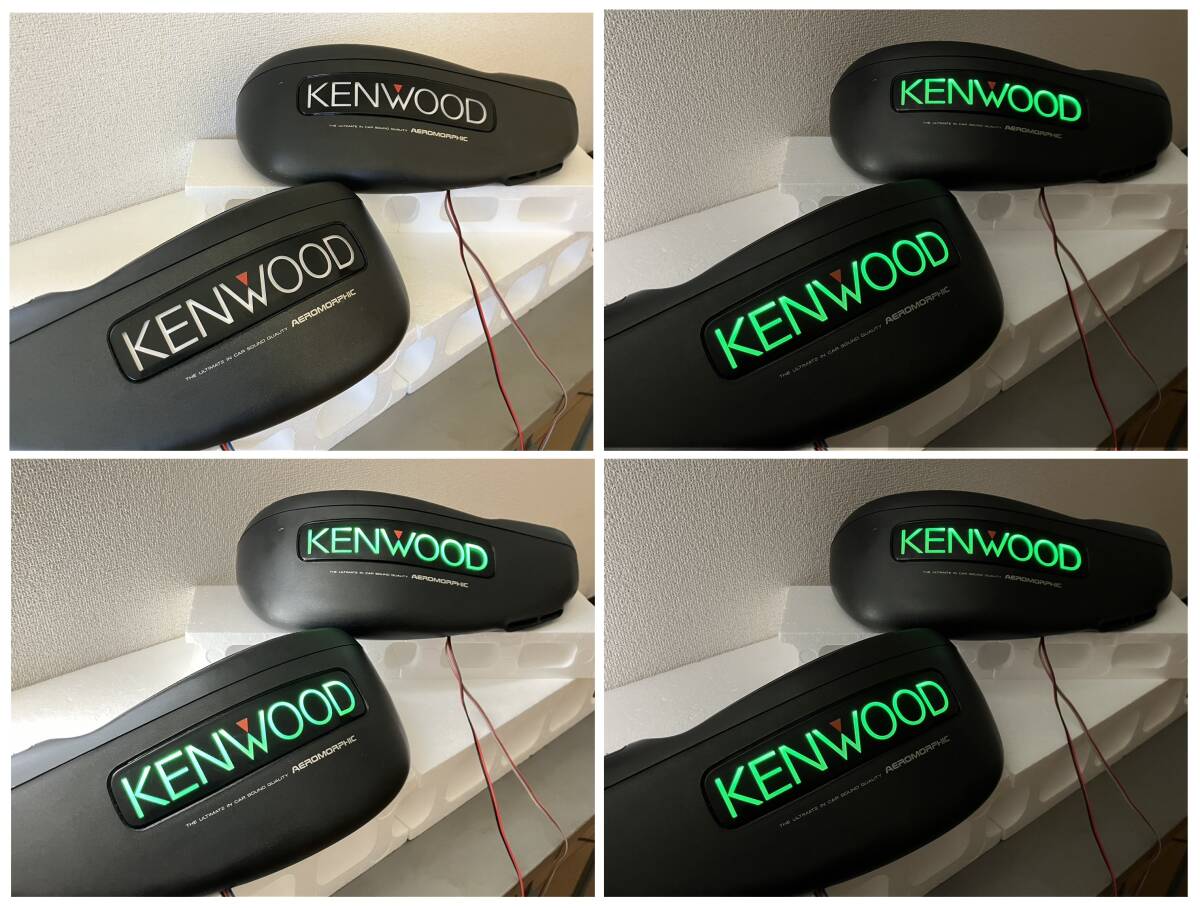 整備/修理/LED化済み KENWOOD KSC-7170 旧車 ケンウッドネオクラハイソアラカロッツェリアボックススピーカー当時物_画像2