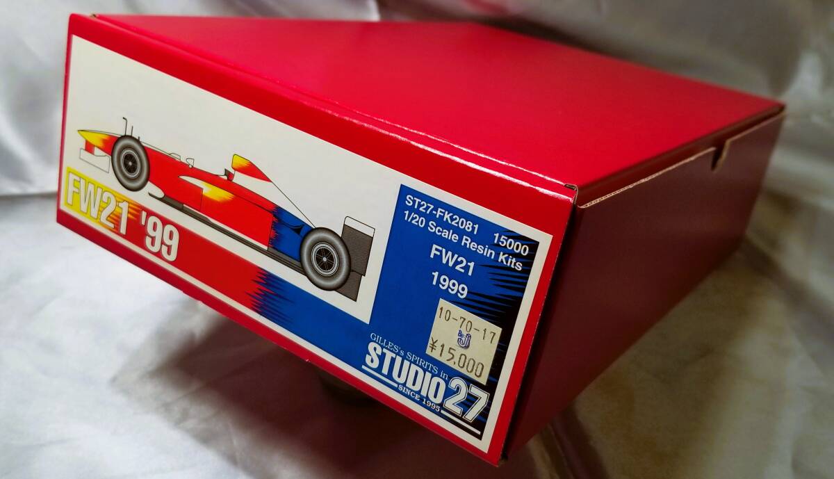 7140円 1/20 ウイリアムズ FW21 STUDIO27 (スタジオモデラーズ 7140円 1/20 ウイリアムズ FW21 STUDIO27 (スタジオモデラーズ