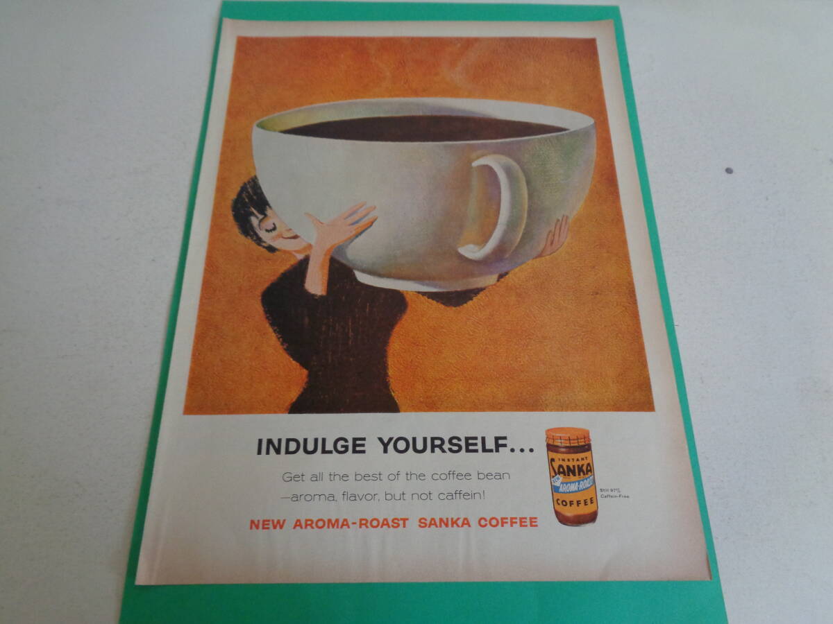 即決 広告 アドバタイジング インスタントコーヒー ＳＡＮＫＡ ＣＯＦＦＥＥ １９６０ｓ トマトケチャップ レトロ パッケージ の画像1