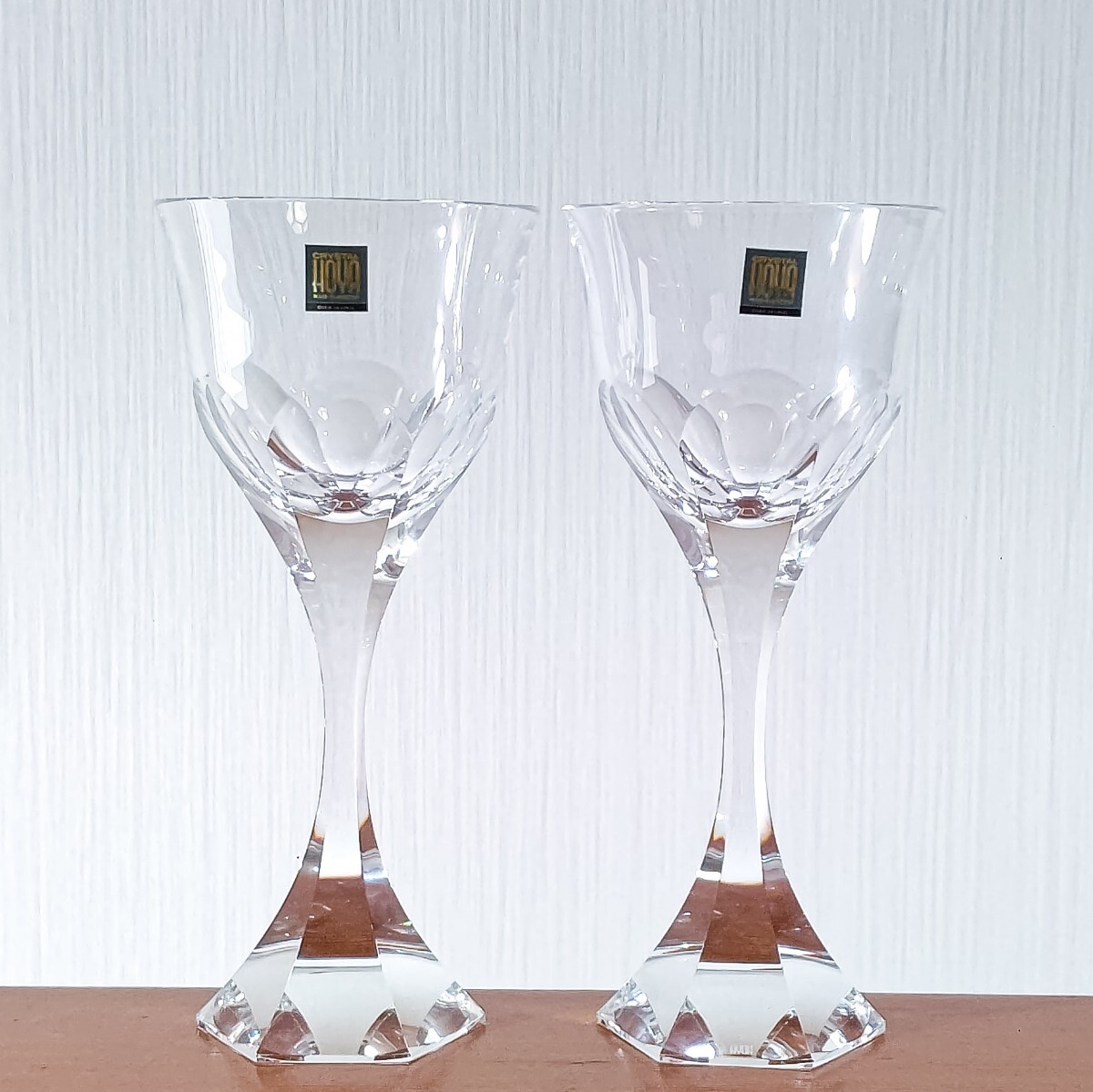 HOYA CRYSTAL ホヤ クリスタル 高級 ワイングラス 6面Qカット HOYA CRYSTAL ホヤ クリスタル 高級 ワイングラス 6面Qカット