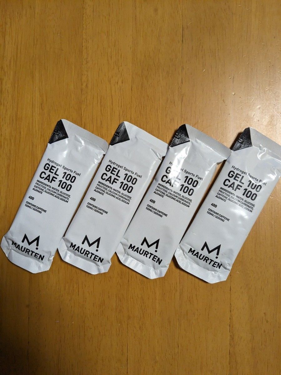 MAURTEN Gel 100 CAF 100　新品　未使用　4袋　モルテン