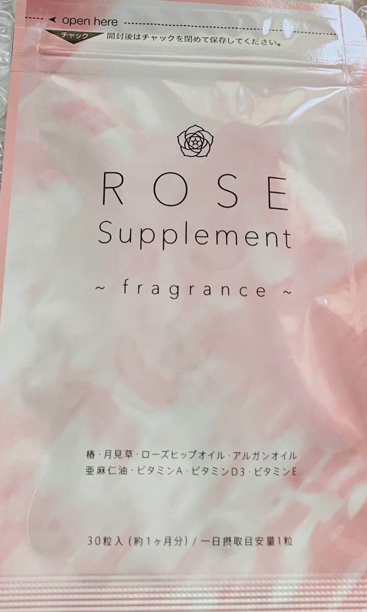 シードコムス Rose Supplement ローズサプリメント　フレグランス　エチケット　サプリメント　約1ヵ月分　（30日分/30粒）口臭_画像1