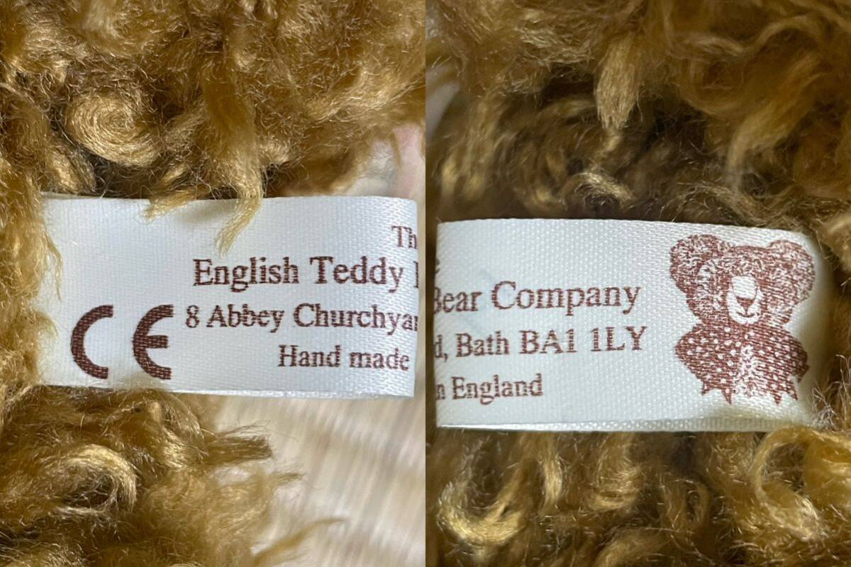 teddy bear テディベア ぬいぐるみ ブランド ハンドメイド Handmade England メガネ サングラス コレクション_画像5