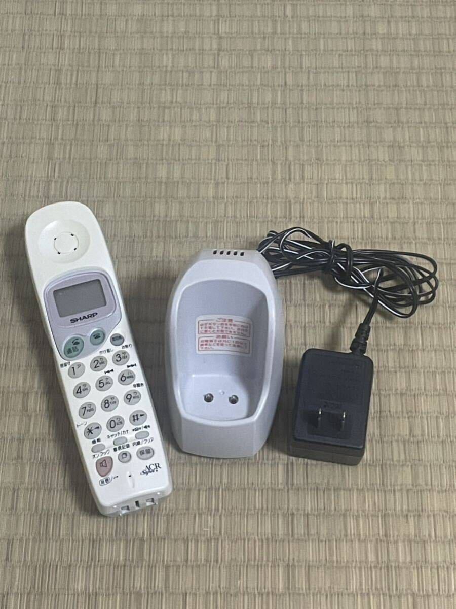 [ summarize ]SHARP CJ-V75CL NTT DPC-5300 telephone machine parent machine cordless handset cordless telephone machine Junk 