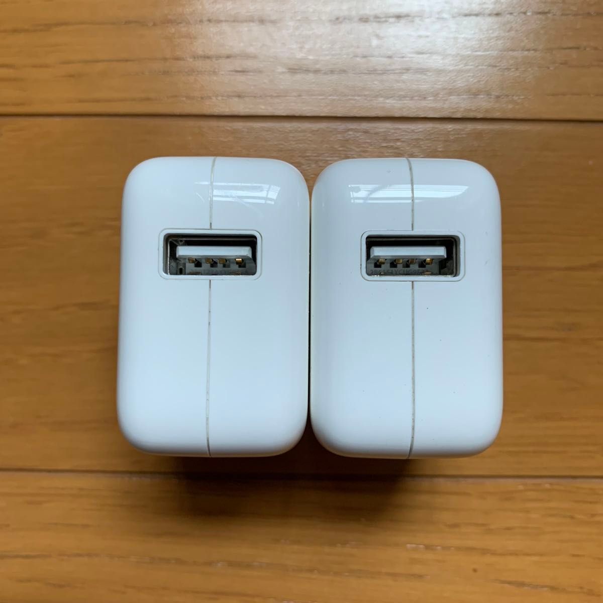【純正品】iPad充電器　USBアダプター　２個