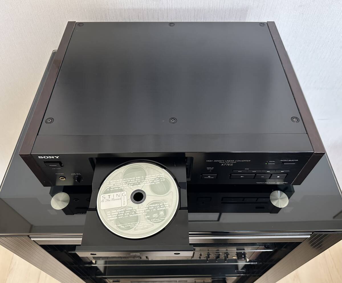 SONY ソニー CDプレーヤー CDP-X77ES 現状品 (動作品)