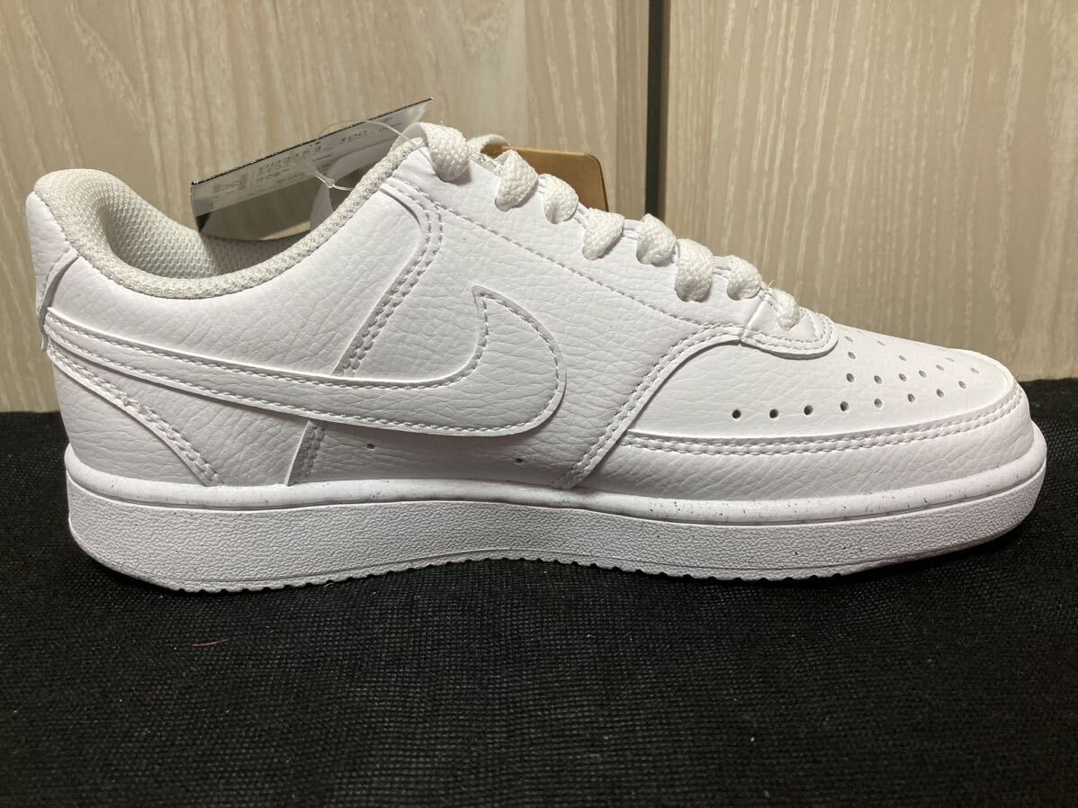 新品23cmNIKEナイキ コートビジョンLOホワイト白AF1エアフォース1 好きにコートヴィジョンcourtvisionレディーススニーカーシューズ_画像5