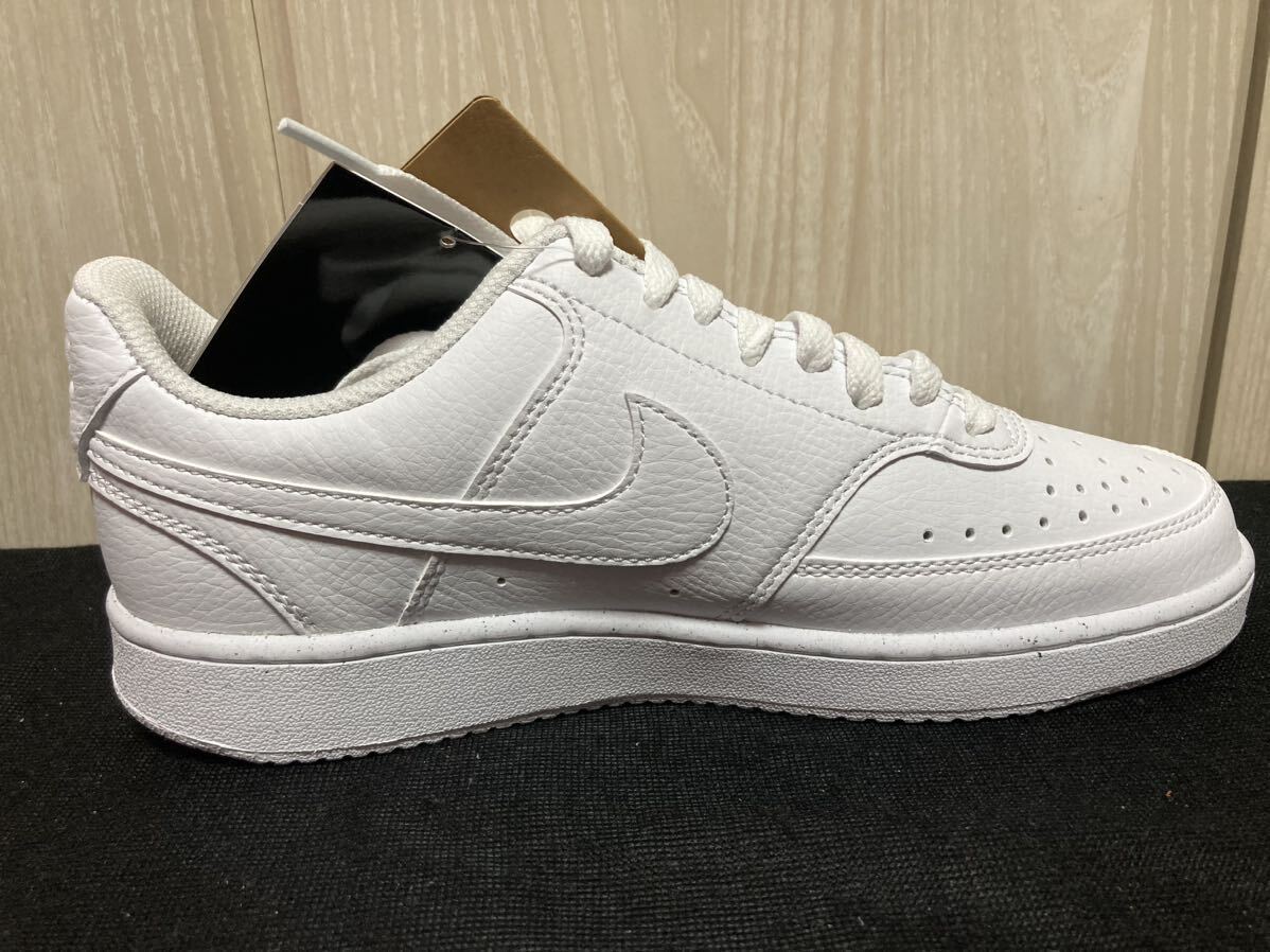 新品25cmNIKEナイキ コートビジョンLOホワイト白AF1エアフォース1 好きにコートヴィジョンcourtvisionレディーススニーカー_画像8