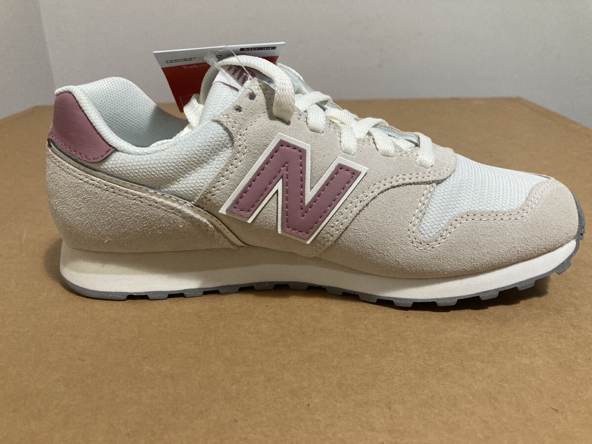 新品23cmニューバランス newbalanceレディーススニーカーWL373OK2ホワイト白ピンクML373好きにも_画像8