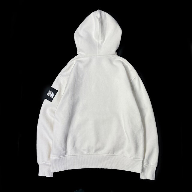 1円～!売切!【正規新品】THE NORTH FACE◆W HEAVYWEIGHT BOX PULLOVER HOODIE パーカー US限定 ボックスロゴ 厚地 上質(XL)白 181130-15の画像7