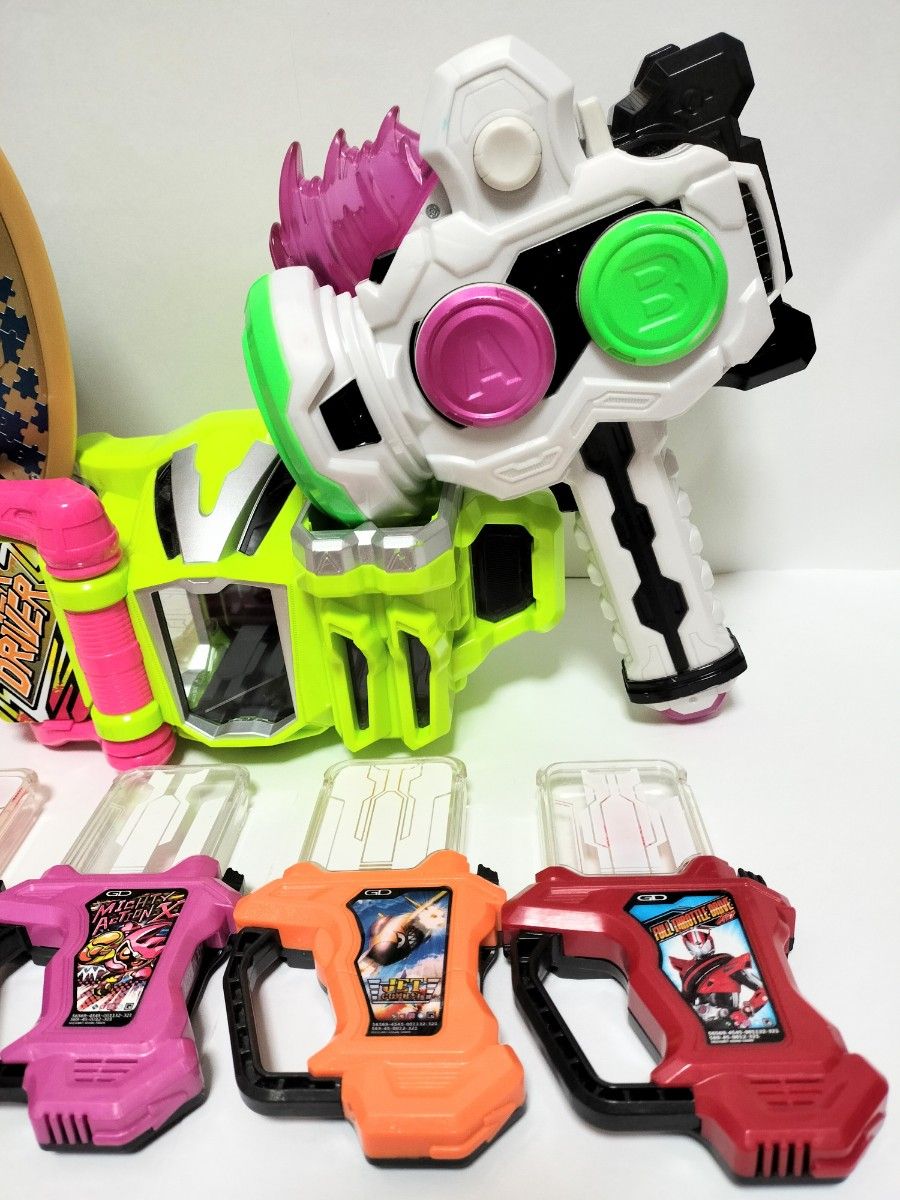 仮面ライダーエグゼイド DXゲーマドライバー マイティアクションx ガシャット バンダイ