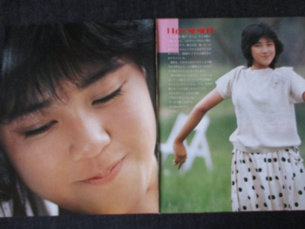 □切り抜き「菊池桃子」18ページ 昭和 雑誌 アイドル 歌手 当時物の画像5