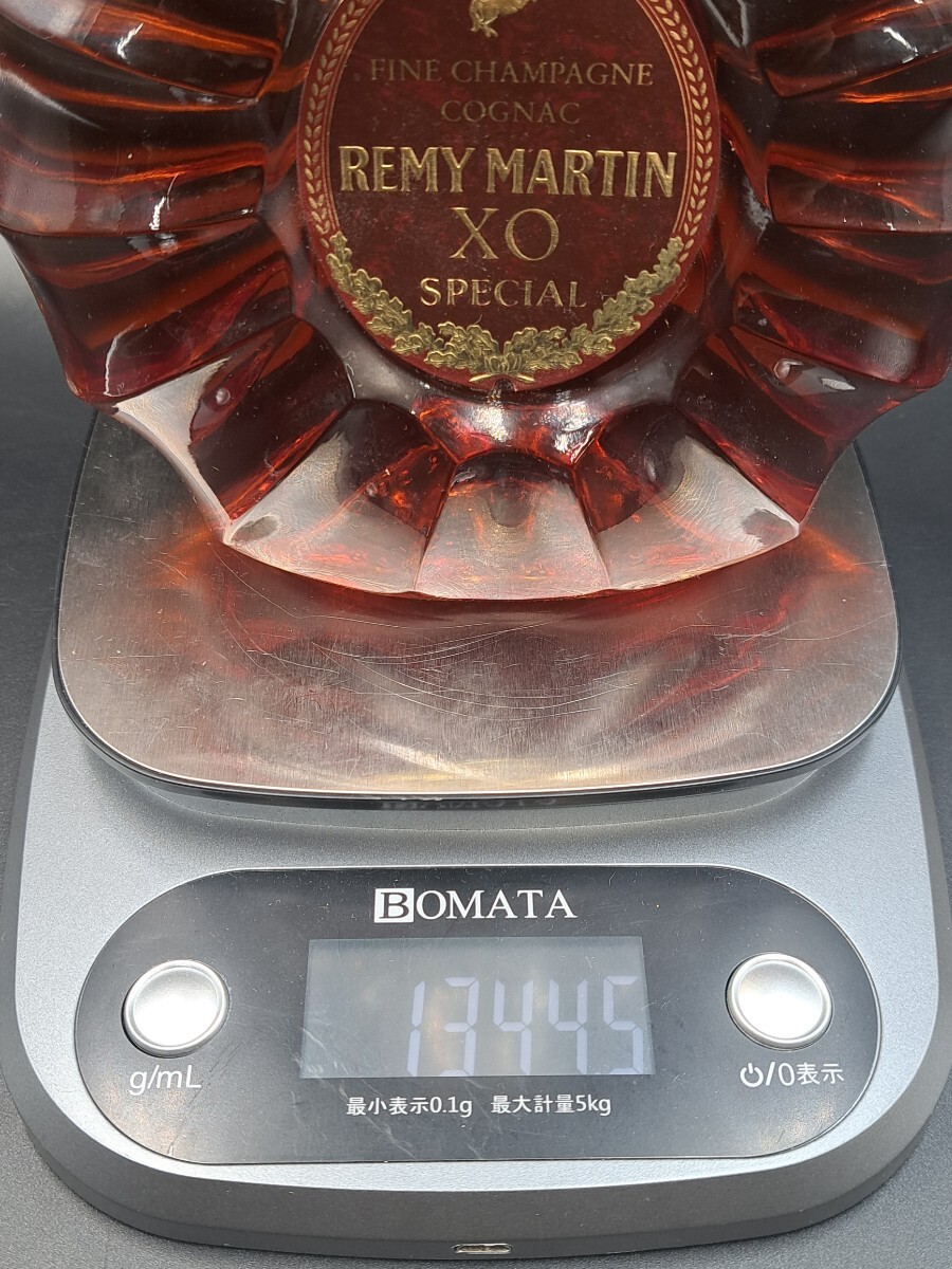 【未開栓 1円スタート】 REMY MARTIN XO SPECIAL レミーマルタン 40% 700ml 1344.5g 液面低下の画像7