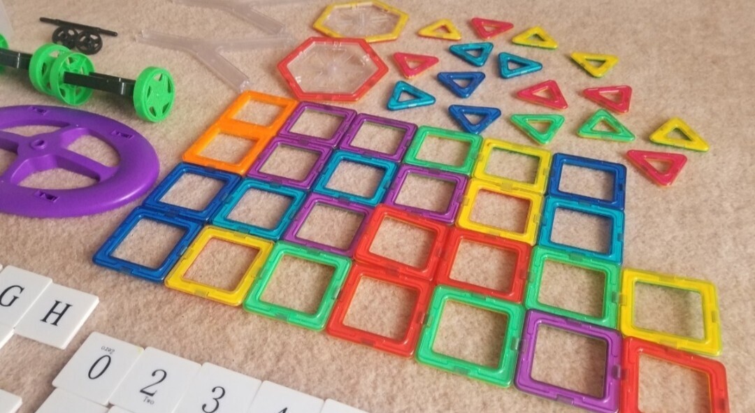 マグネットブロック 知育玩具 積木 立体 パズルの画像3