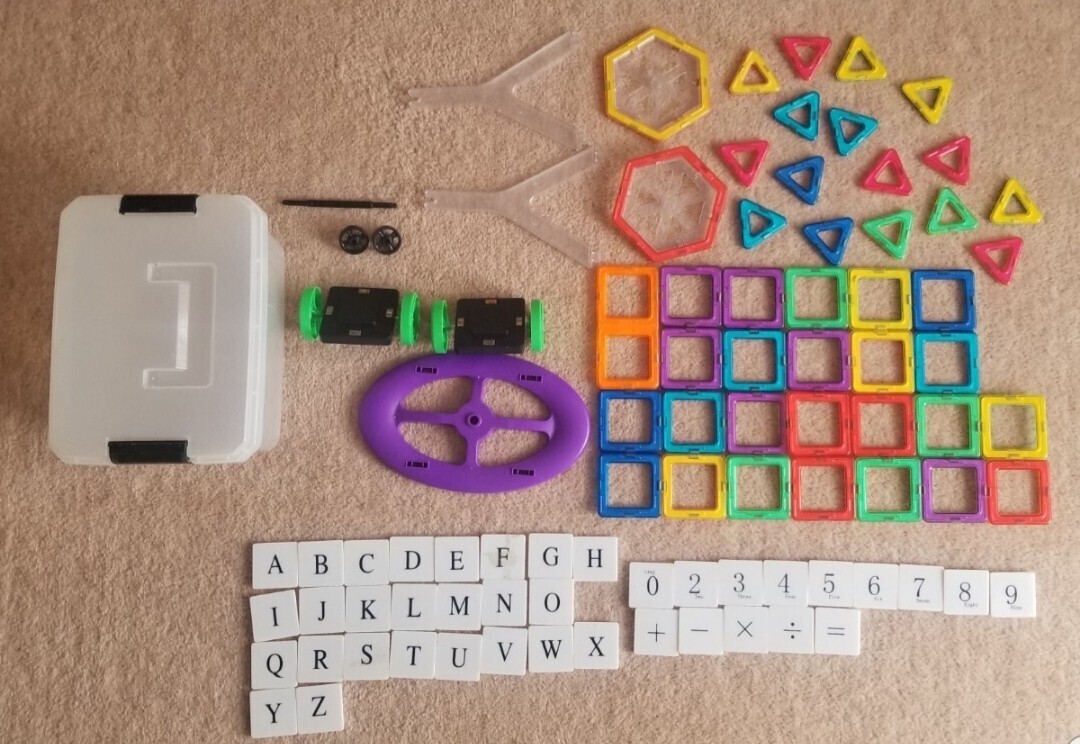 マグネットブロック 知育玩具 積木 立体 パズルの画像2