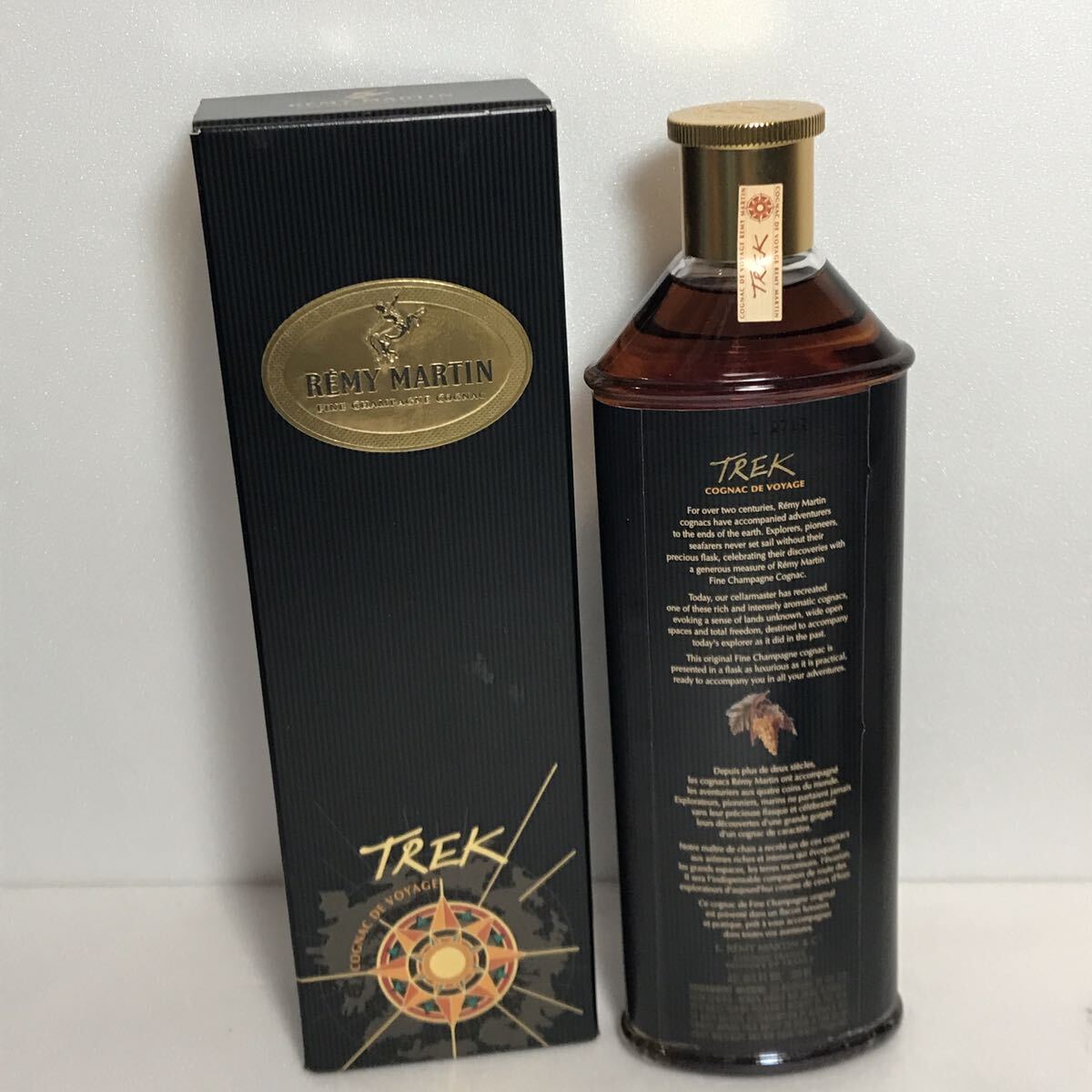 古酒 ブランデー REMY MARTIN TREK 箱入 CAMUS EXTRA XO HINE 鹿ボトル ブック コニャック ミニチュアボトル レミーマルタン カミュ_画像3