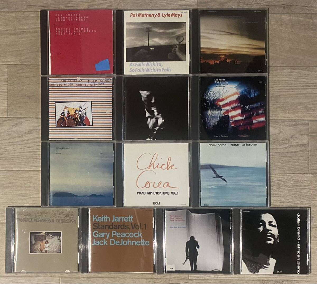 Don Cherry, Lennart Aberg, Okay Temiz, Pat Metheny, Paul Motian Trio, Keith Jarrett, Dollar Brand, ECM Records CD 13枚セットの画像1