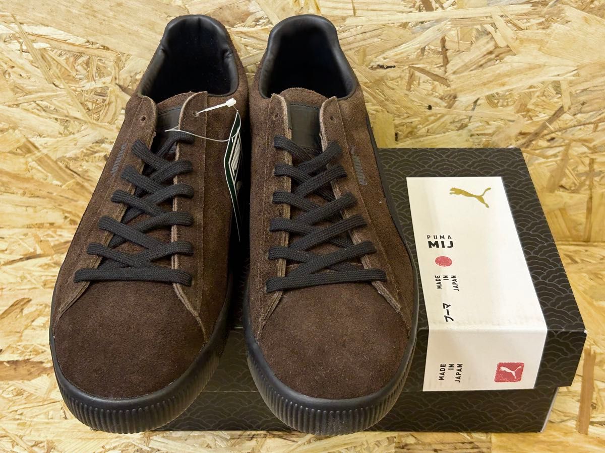 30cm 未使用 Puma Suede VTG MIJ WRS プーマ スエード ビンテージ メイドインジャパン ダークチョコ