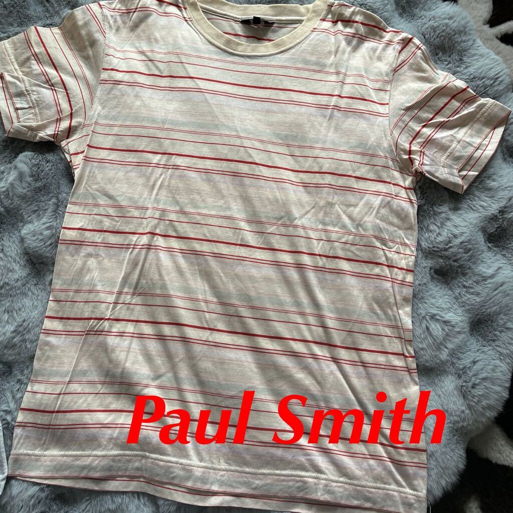 [Paul Smith]ボーダーTシャツ/Lサイズ_画像1