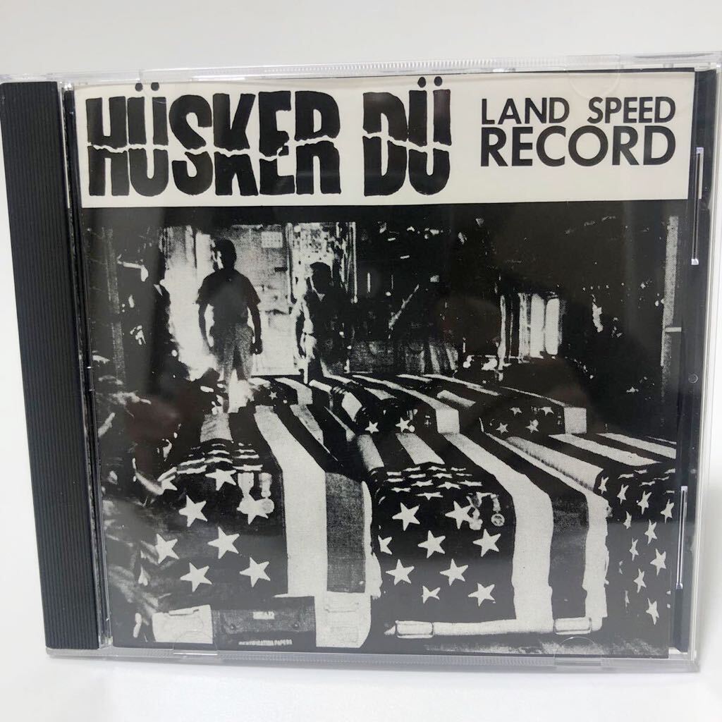送料無料！即決！CD HUSKER DU Land Speed Record 1st album sst us hardcore punk ハスカードゥ Black Flag Minor Threat Germs の画像1